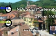 NEWS dal Monferrato – 3 marzo 2018