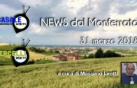 NEWS dal Monferrato – 31 marzo 2018