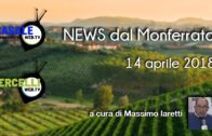 NEWS dal Monferrato – 14 aprile 2018