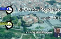 NEWS dal Monferrato – 21 aprile 2018