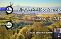 NEWS dal Monferrato – 28 aprile 2018