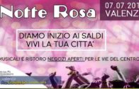 Successo per la notte rosa di Valenza