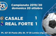 Calcio: Casale FBC – Real Forte 1-1