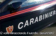 Balzola: chiama i Carabinieri 282 volte minacciando il suicidio, denunciata