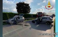 Cameriano (NO): incidente con cinque feriti