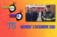 TG – Giovedì 3 dicembre 2020