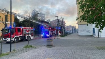 Valenza: incendio in una casa di viale Cellini nel giorno di Pasqua