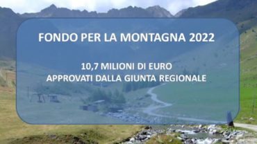 Regione Piemonte: il fondo 2022 per la montagna piemontese