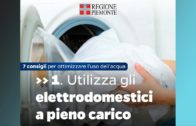 Regione Piemonte: sette consigli per ottimizzare l’uso dell’acqua