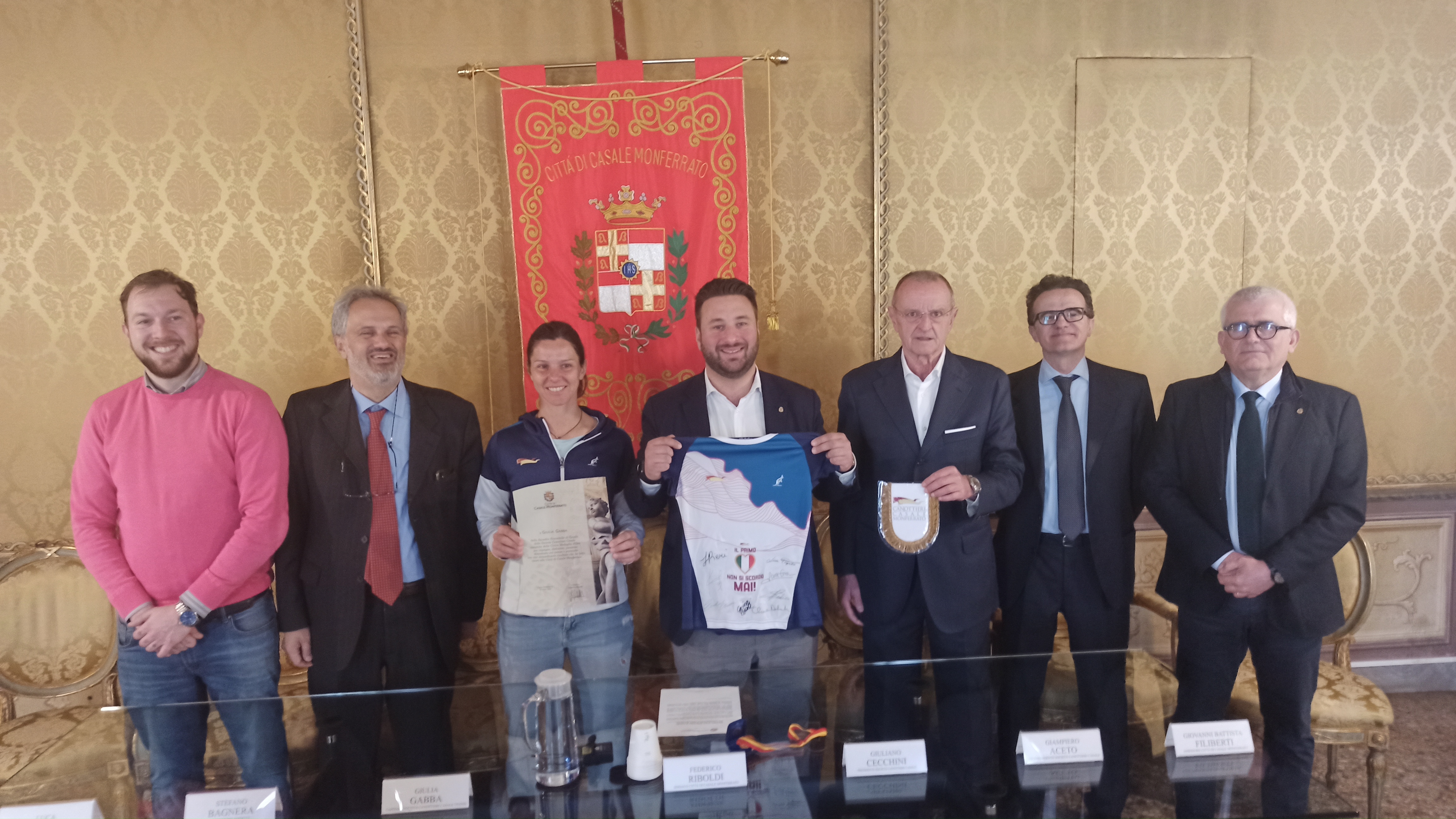 Medaglia d’oro della Città di Casale alle Campionesse d’Italia del tennis