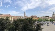 panoramica piazza castello