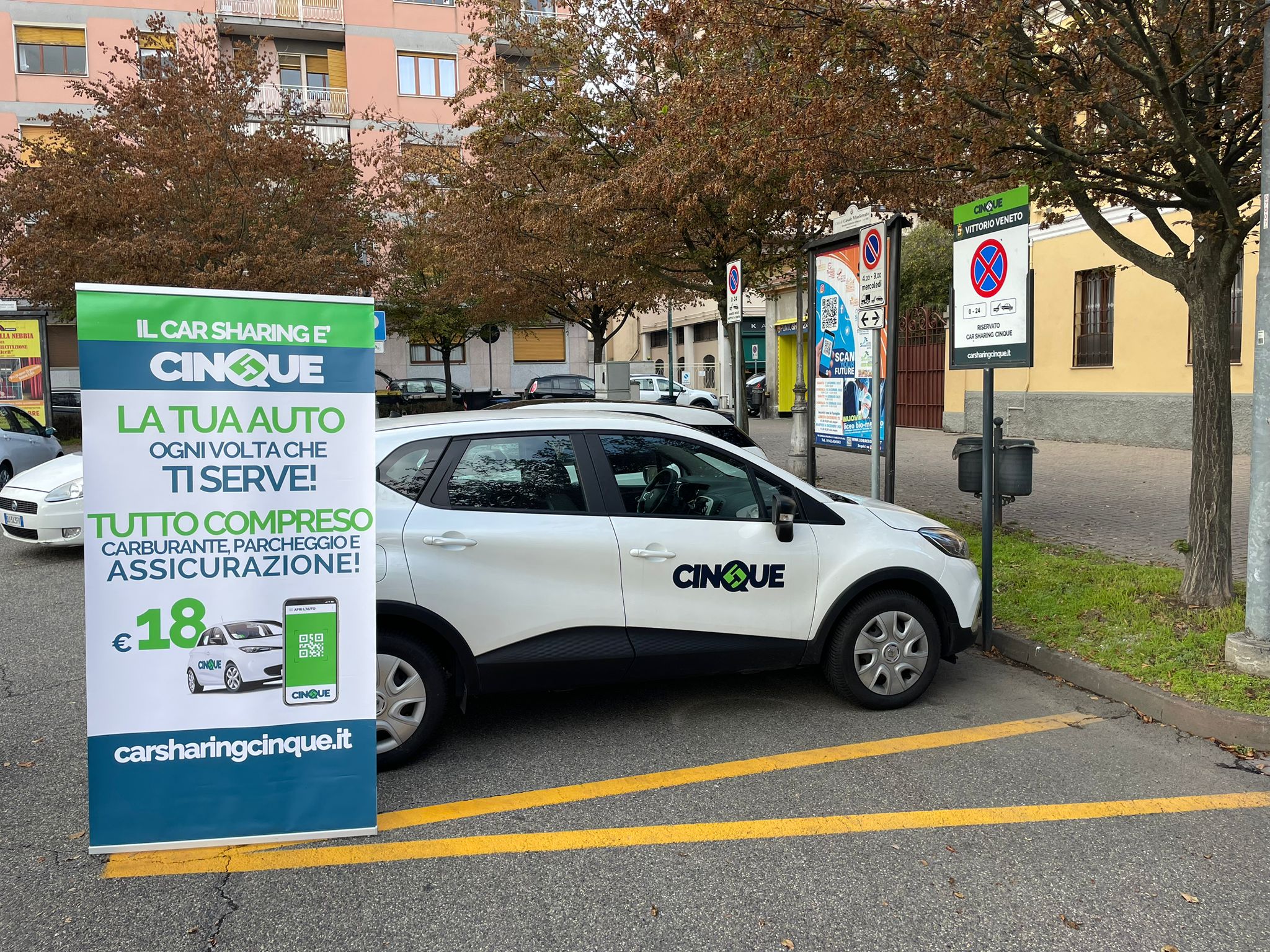 Un anno di Car Sharing a Casale: ottimo riscontro