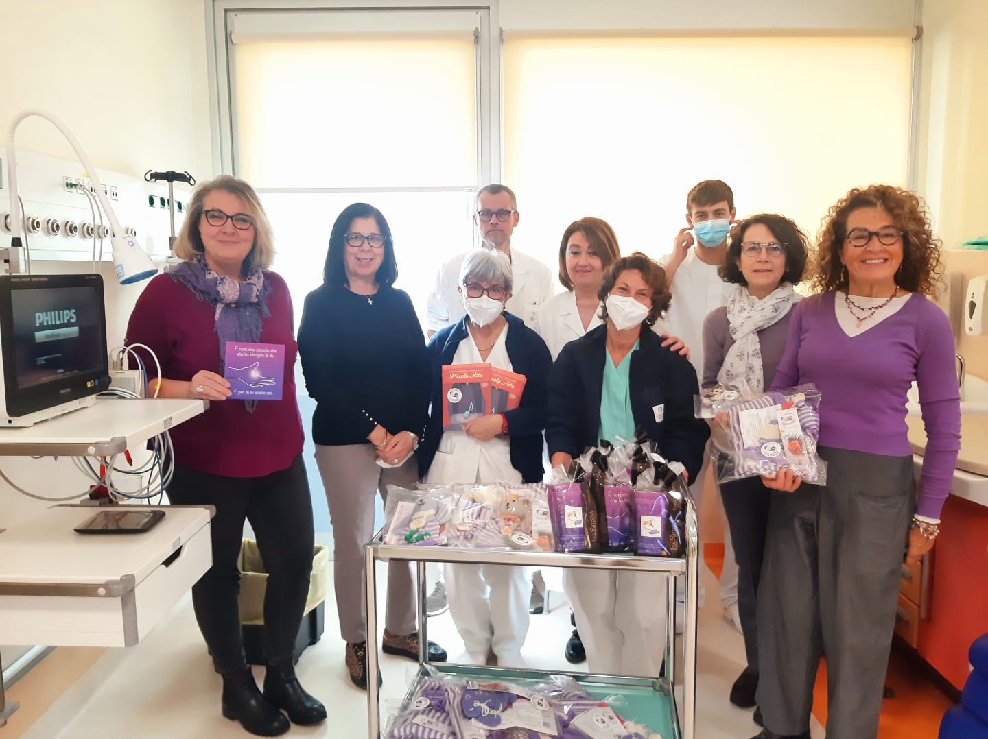 Giornata mondiale della prematurità: all’Azienda Ospedaliera AL i doni delle associazioni