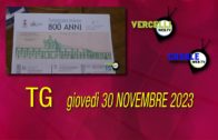 TG – Giovedì 30 novembre 2023