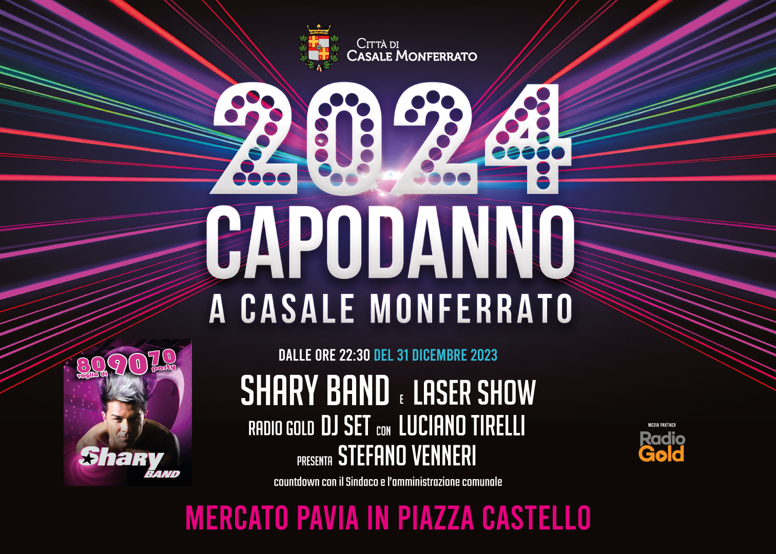 Casale Monferrato: il programma di Capodanno