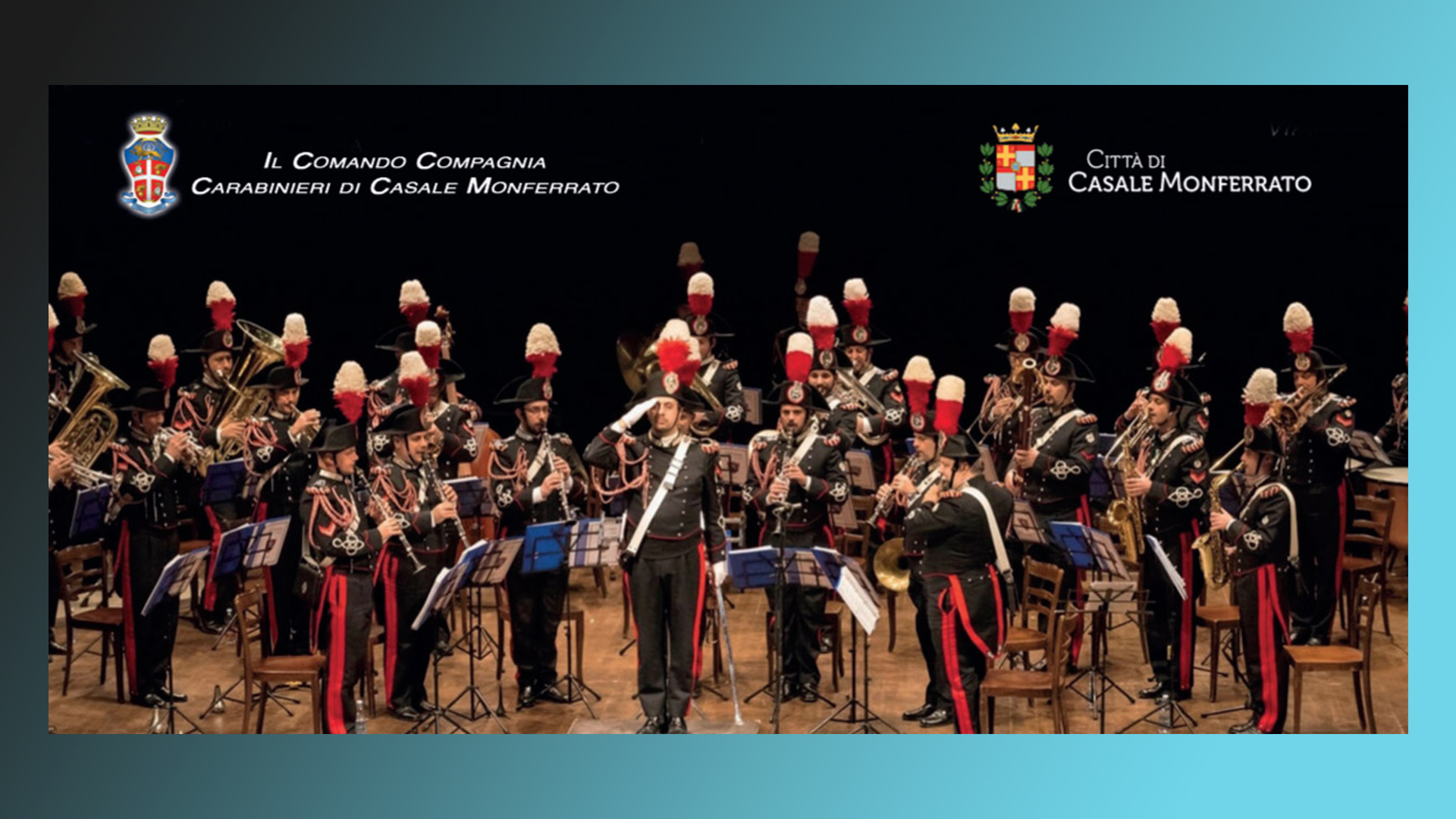 Casale Monferrato: La Fanfara dei Carabinieri in concerto al Teatro Municipale