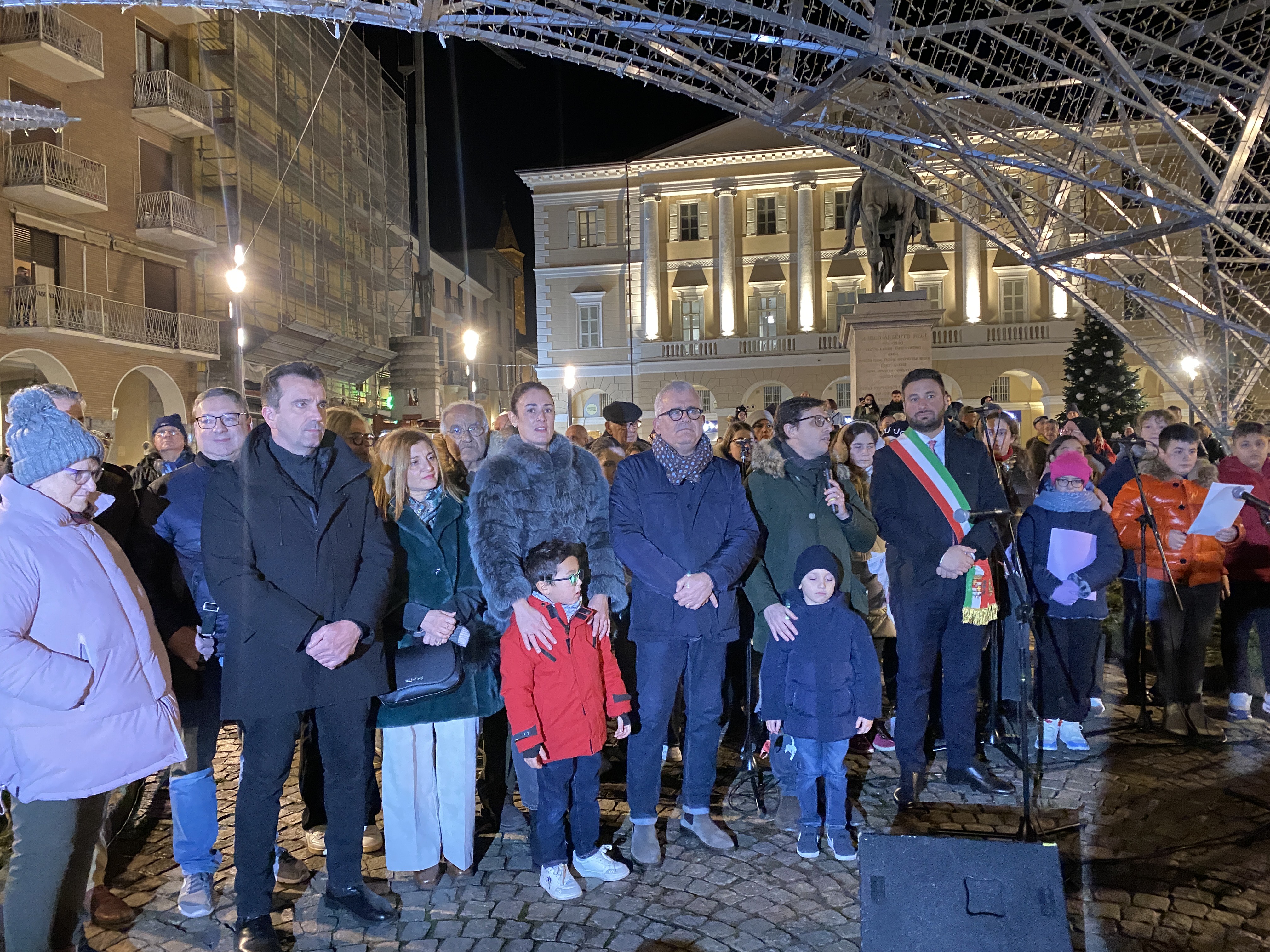 Casale Monferrato: sabato 2 dicembre si sono accese le luci per Natale