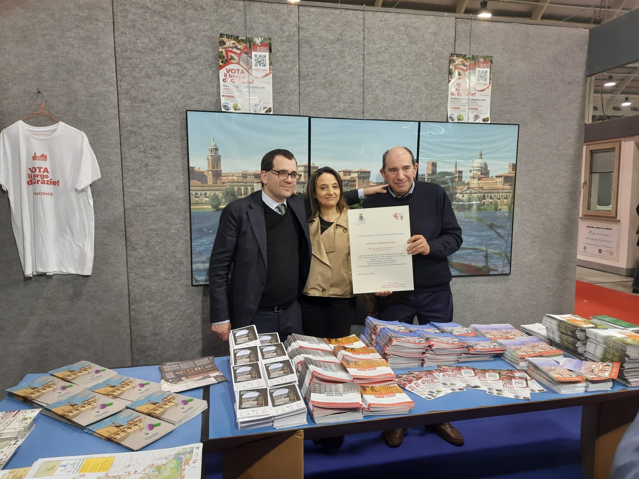 Massimo Iaretti nominato ambasciatore di Mantova Provincia del Benessere