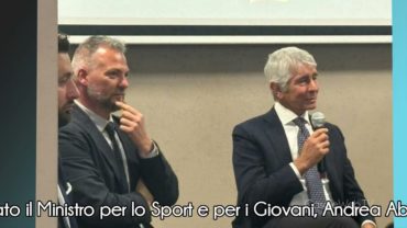 Casale Monferrato ha ospitato il ministro per lo sport Andrea Abodi