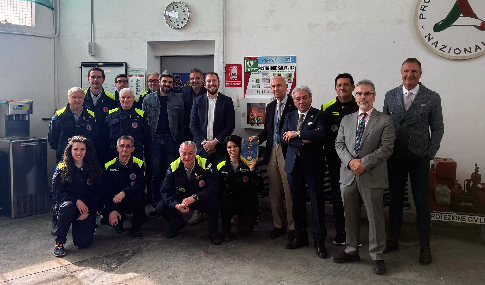 Casale Monferrato: due defibrillatori donati alla città dal Rotary Club