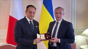 Piemonte: al presidente Cirio l’onorificenza dell’Ordine al Merito dell’Ucraina