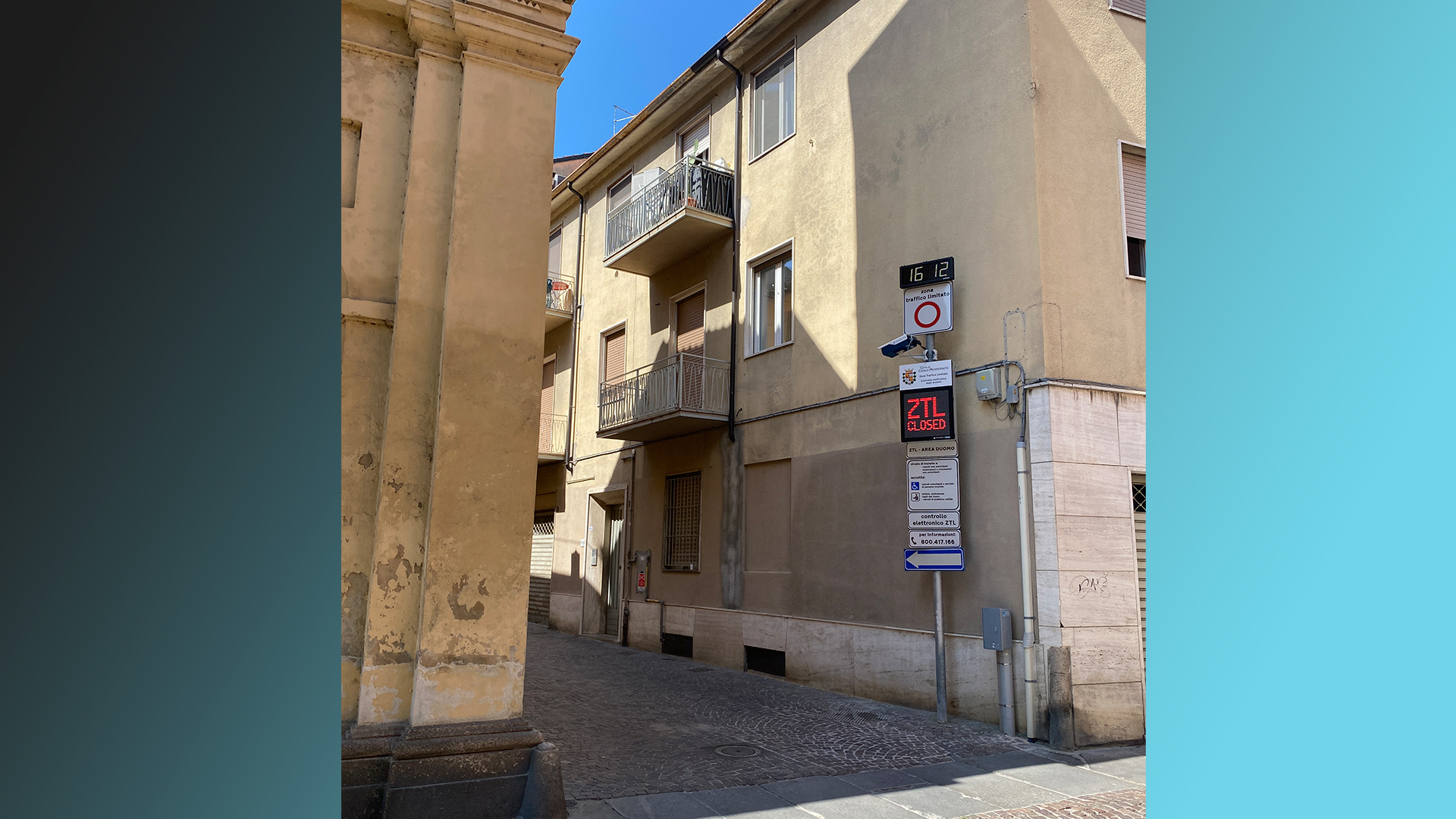 Casale Monferrato: nuovo varco ZTL di Via Sant’Evasio