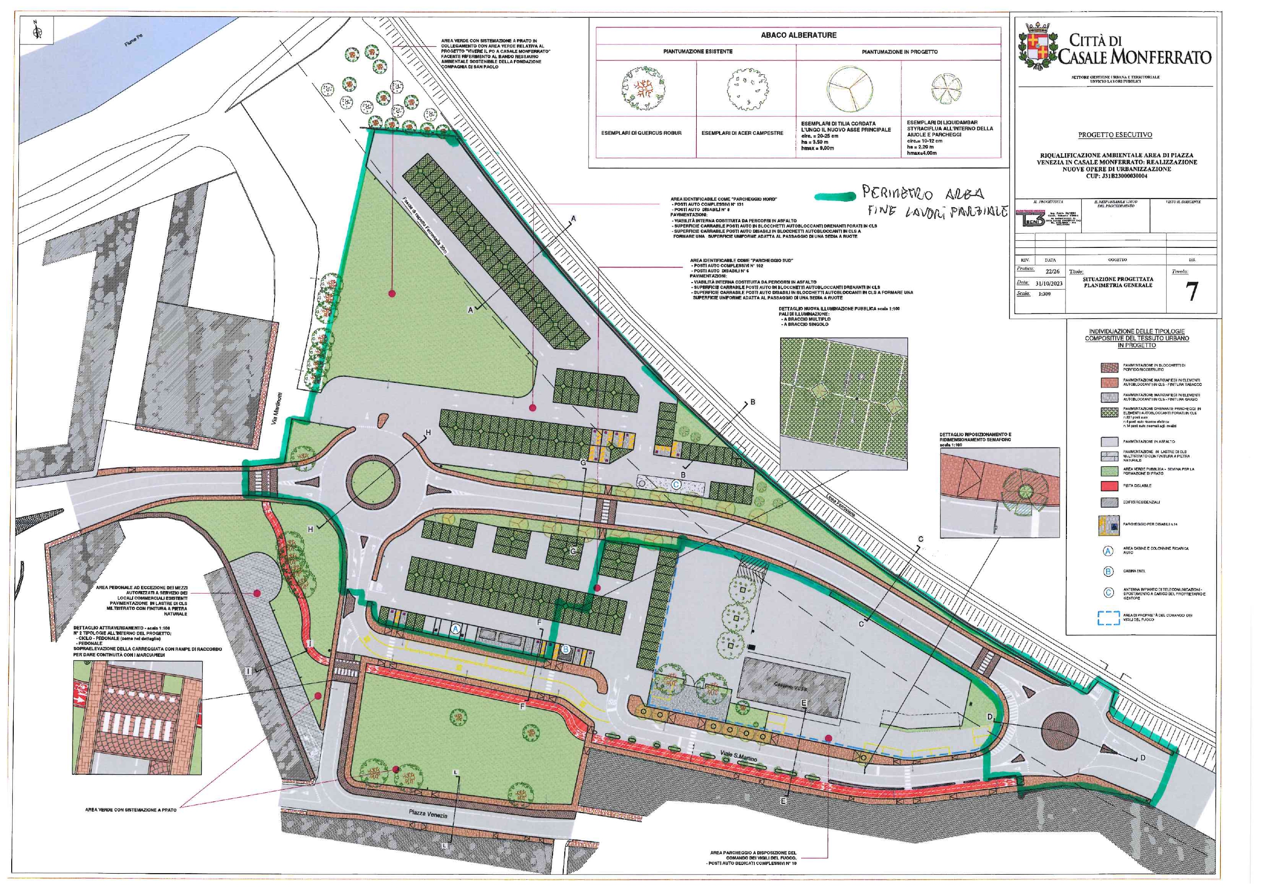Casale Monferrato: apertura nuova viabilità in Piazza Venezia