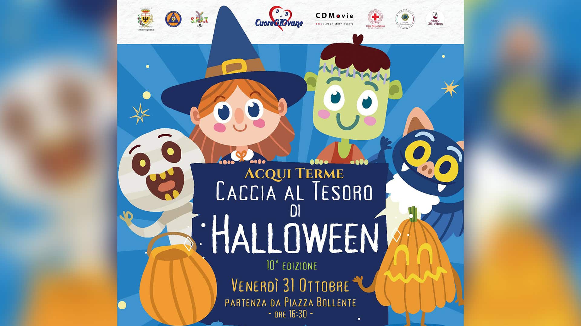 Acqui Terme: la Caccia al Tesoro di Halloween Acqui Terme: la Caccia al Tesoro di Halloween