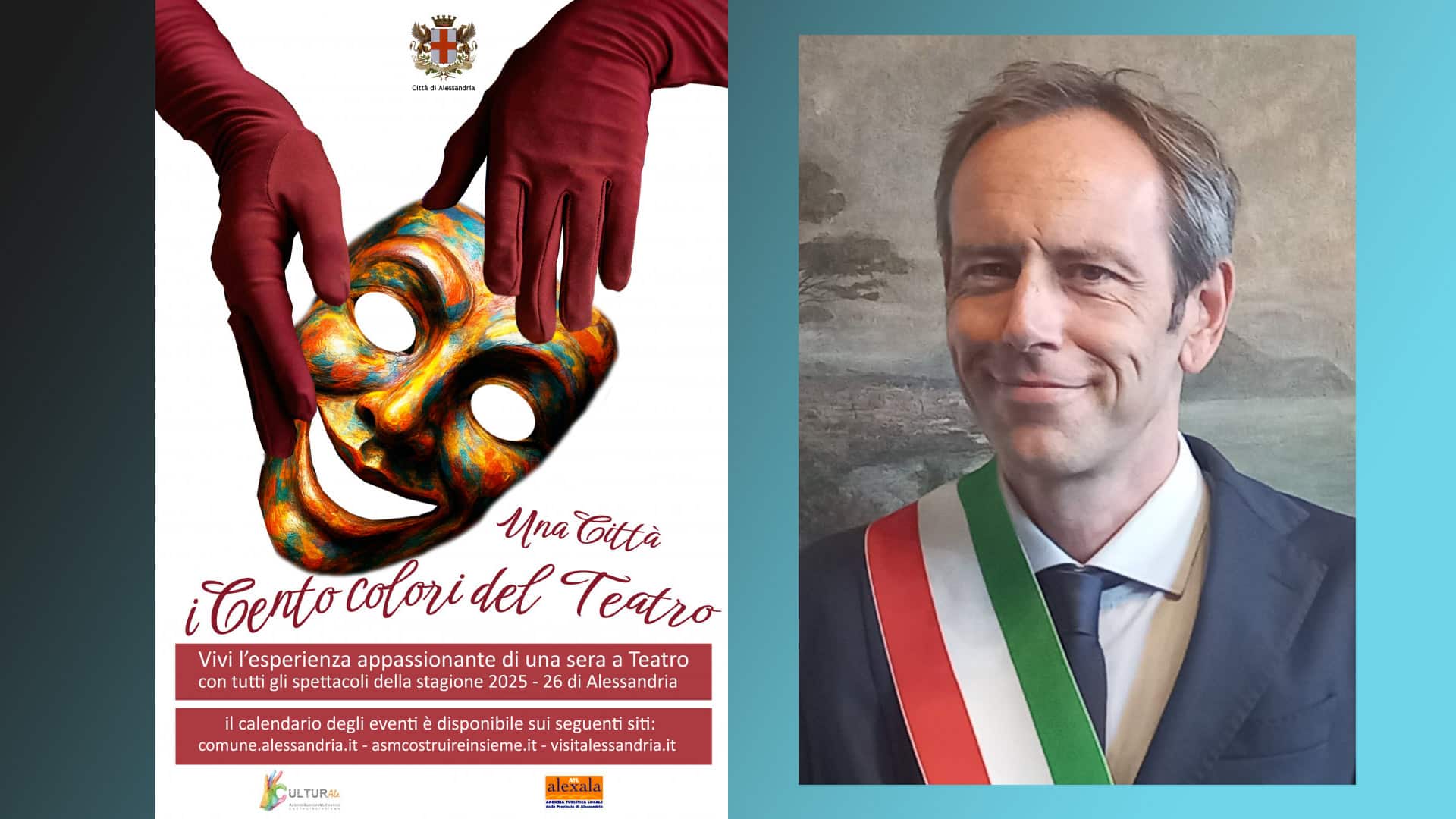 Alessandria: prende il via “Una città i 100 colori del teatro” Alessandria: prende il via “Una città i 100 colori del teatro”