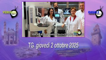 TG – Giovedì 2 ottobre 2025