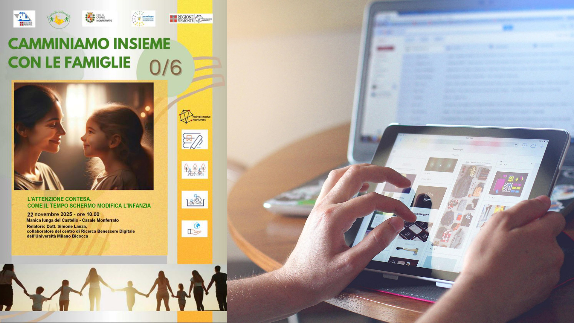 ASL AL lancia l’allarme schermi: l’uso precoce di TV e tablet mina lo sviluppo dei bambini