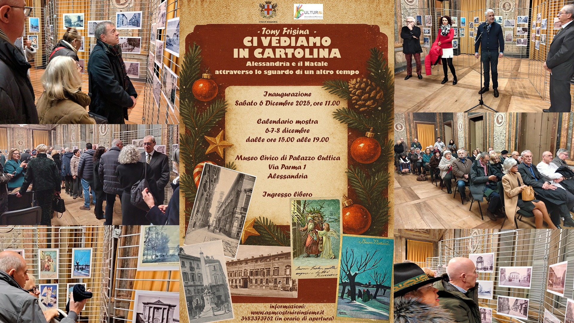 Alessandria: “Ci vediamo in cartolina”