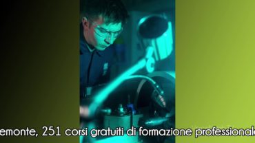 Regione Piemonte, 251 corsi gratuiti di formazione professionale per 5.000 giovani