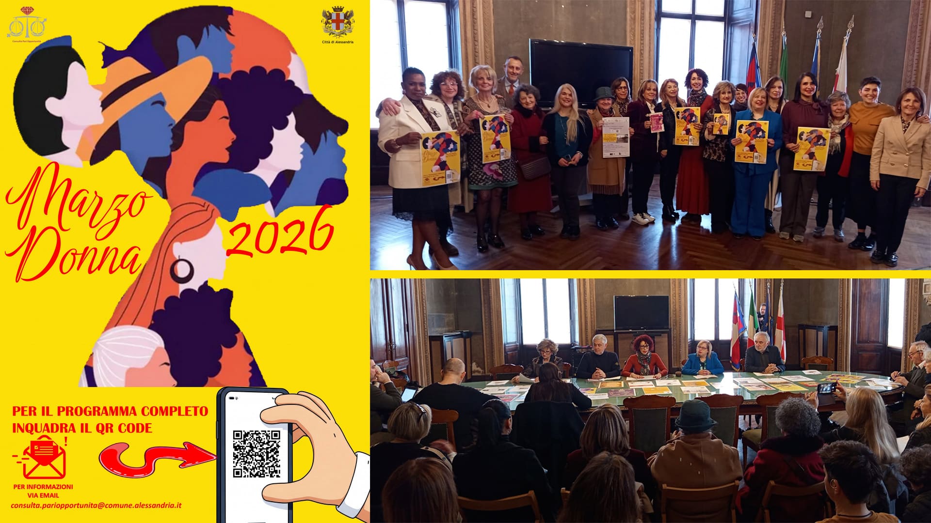 Il Comune di Alessandria rinnova l’impegno per la promozione della cultura delle Pari Opportunità Il Comune di Alessandria rinnova l’impegno per la promozione della cultura delle Pari Opportunità