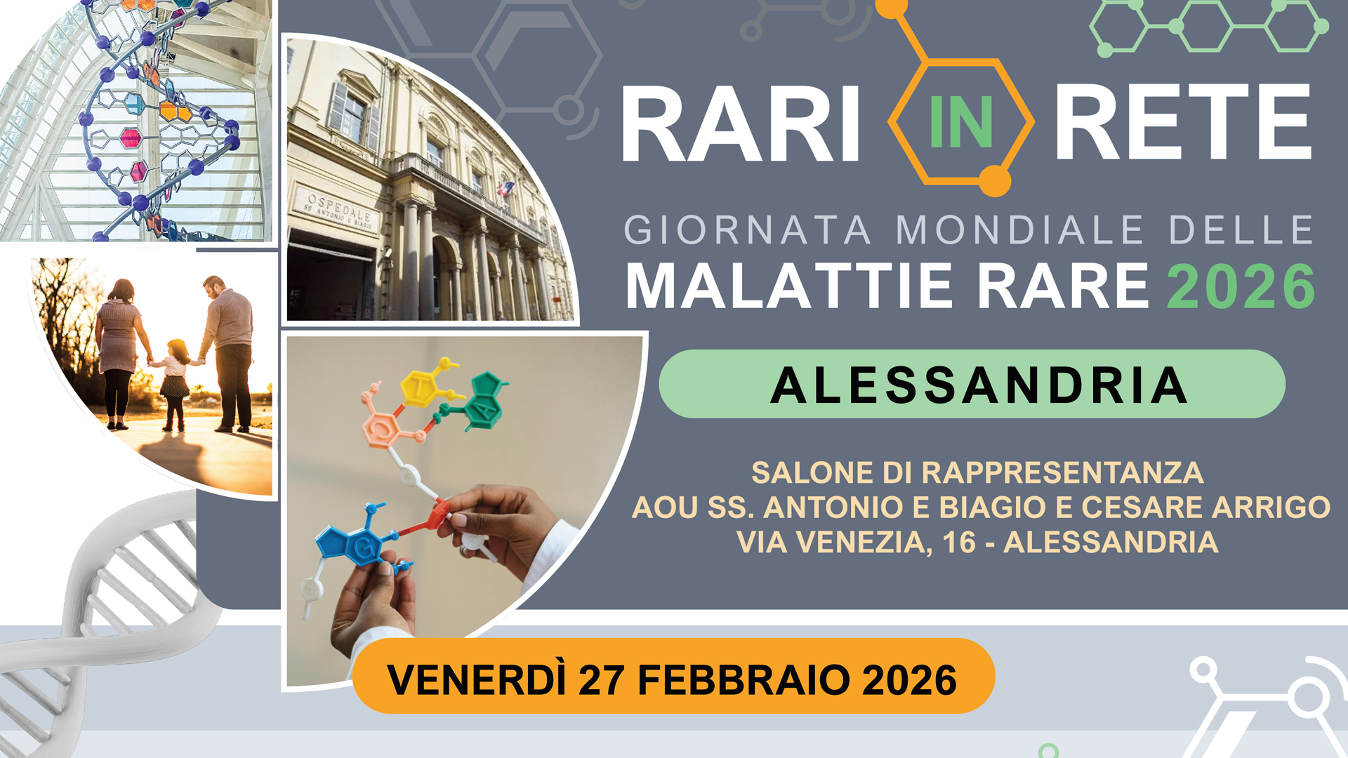 Alessandria. Dalla solidarietà alla cura: a “Rari in Rete 2026”
