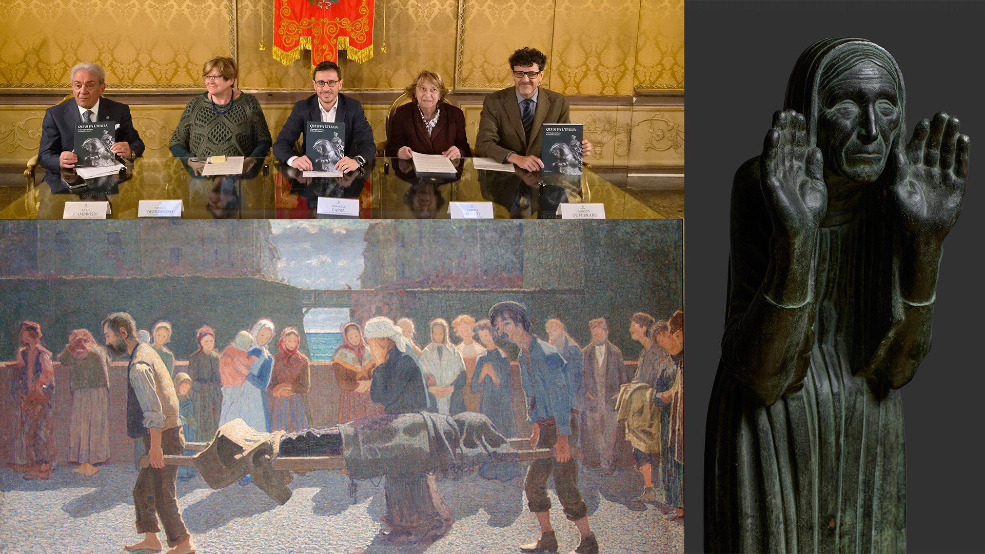 Casale Monferrato: al Museo Civico la mostra “Qui si fa l’Italia”, da Bistolfi a Baroni