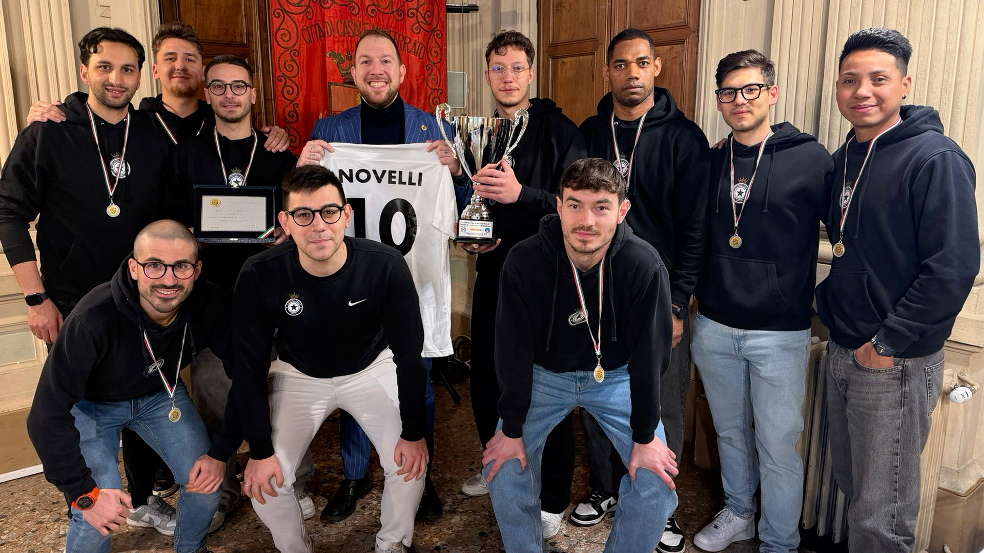 La Futsalesi Casale festeggia la Coppa Italia: riconoscimento ufficiale dal Comune La Futsalesi Casale festeggia la Coppa Italia: riconoscimento ufficiale dal Comune