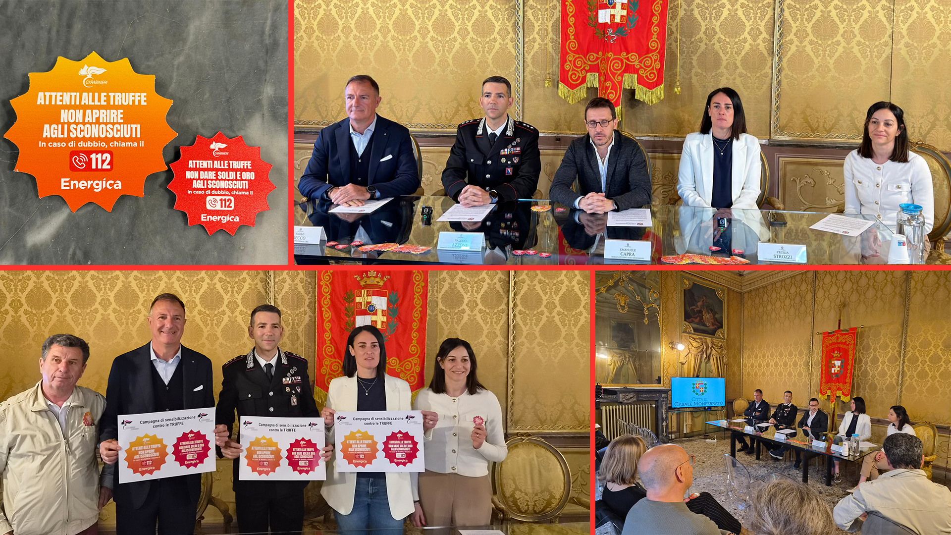 Casale Monferrato: “Incontri di sensibilizzazione anti-truffa”