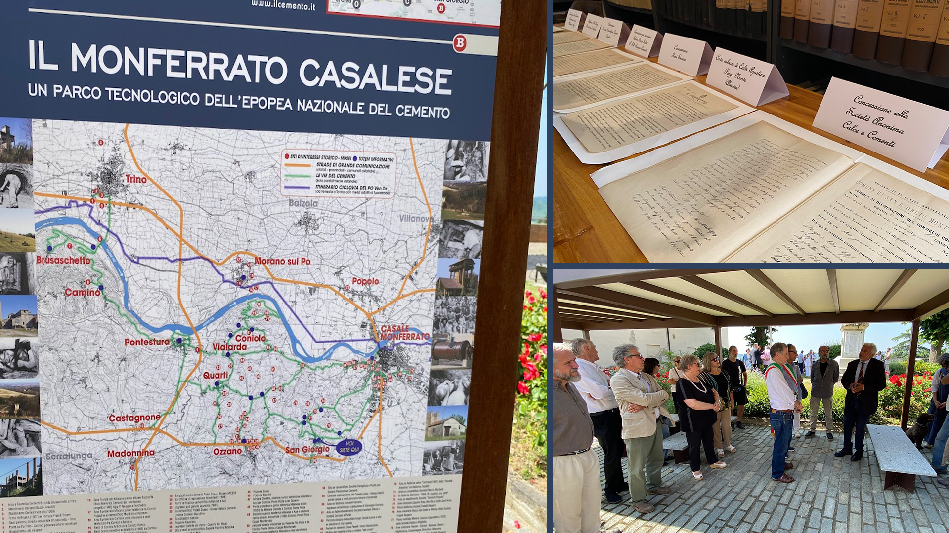 San Giorgio Monferrato inaugura il “Cammino dei Minatori”