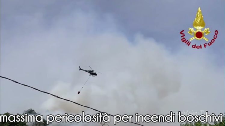 Regione Piemonte, scatta lo stato di massima pericolosità per incendi boschivi