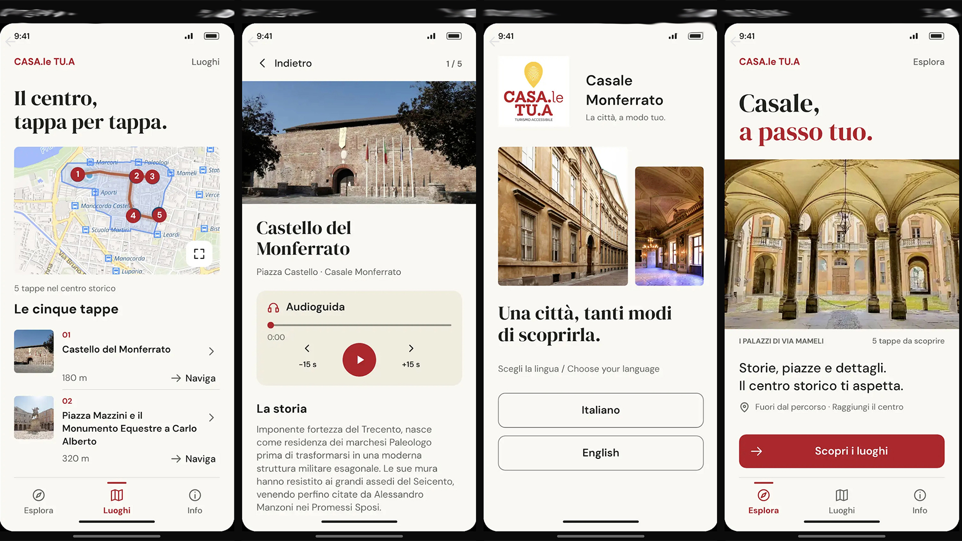 CASA.le TU.A., arriva l’app per un turismo accessibile a Casale Monferrato CASA.le TU.A., arriva l’app per un turismo accessibile a Casale Monferrato