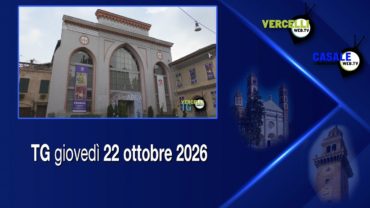 TG – Giovedì 22 ottobre 2026