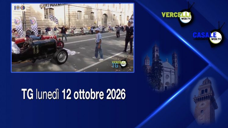 TG – Lunedì 12 ottobre 2026