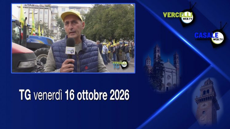 TG – Venerdì 16 ottobre 2026