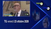 TG – Venerdì 23 ottobre 2026